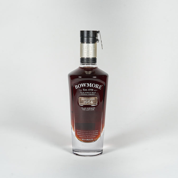 The Black Bowmore The Last Cask 1964 50yo 750ml 41%abv 1 of 159 bottles made