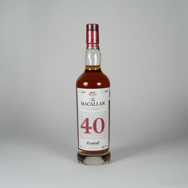 Macallan The Red Collection 40yo 700ml 48.1%abv