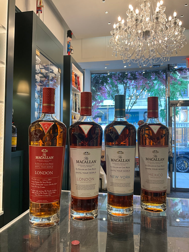 The Macallan Distil Your World Collection 4 bottles Limited Edition