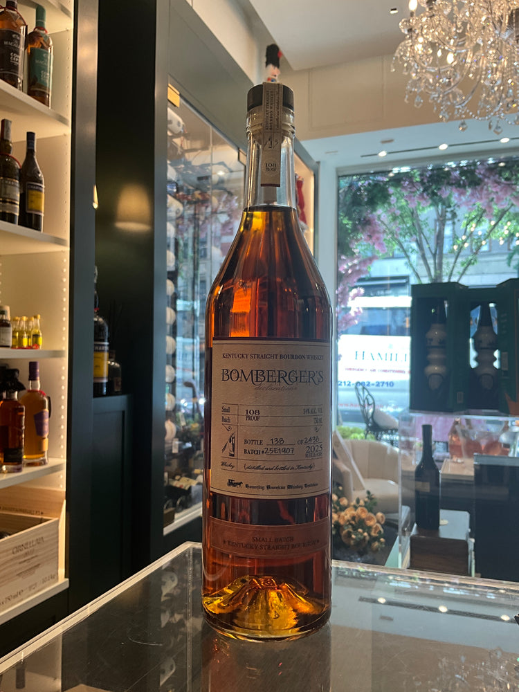 Bomberger’s Declaration 2025 release 750ml 54%abv