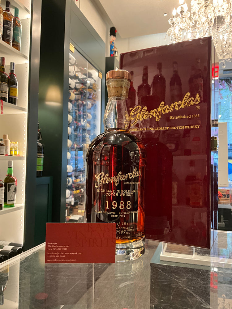Glenfarclas 1988 34yo Single Cask 56.9%abv 700ml 1 of 189 bottles