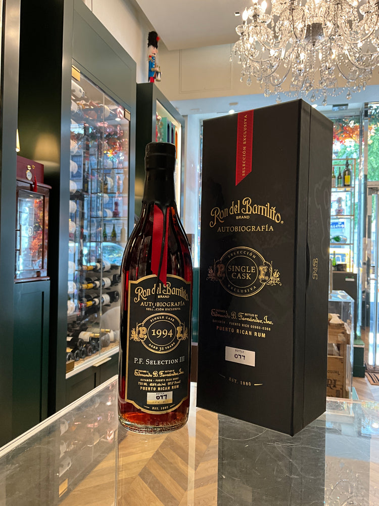 Ron del Barrilito 1994 Don Pedro Fernández Selection 3 Single Cask 31yo 750ml 43.6%abv