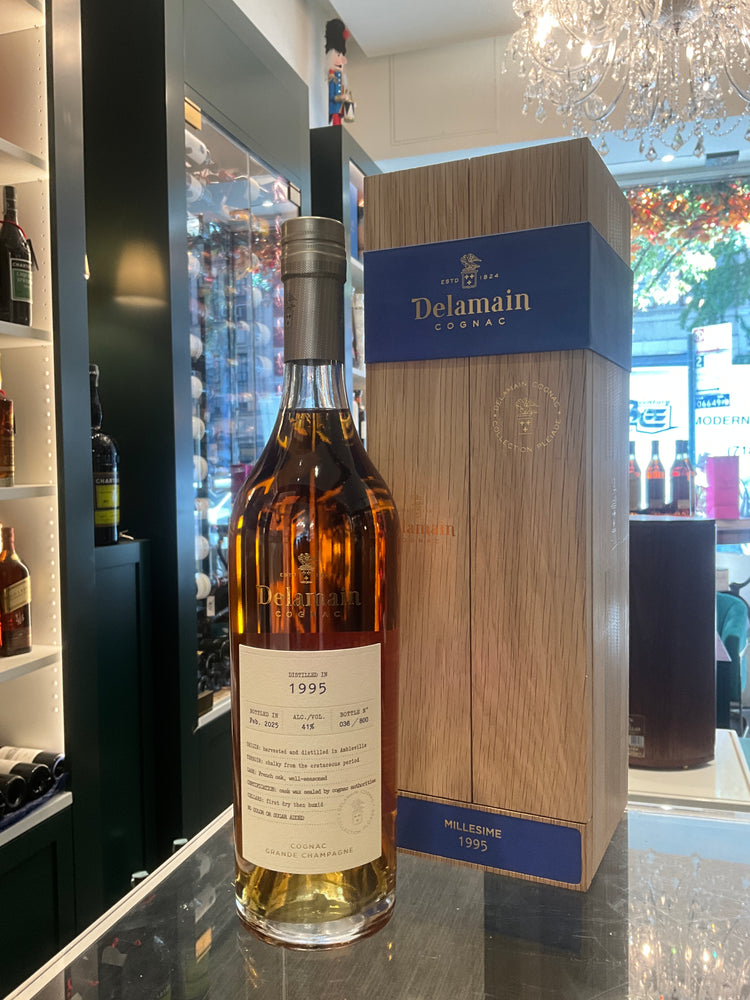 Delamain Grand Champagne Cognac Pleiade 1995 700ml 41%abv 1 of 800 bottles