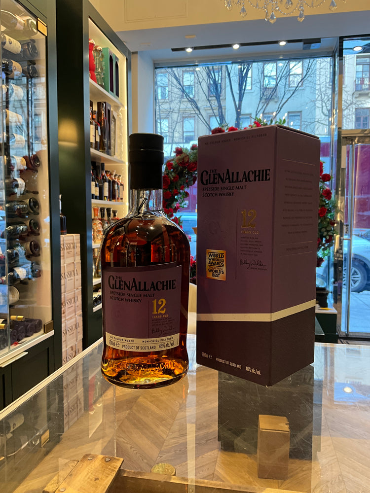 The GlenAllachie 12yo 70cl 46%abv “World’s Best Single Malt 2025”