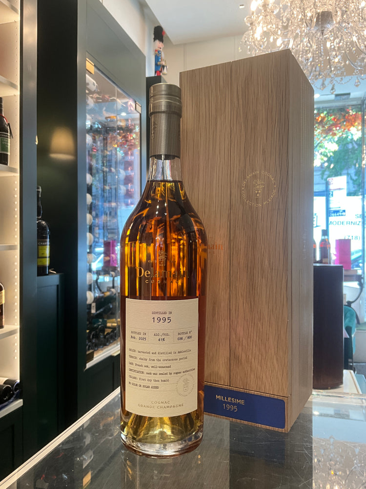 Delamain Grand Champagne Cognac Pleiade 1995 700ml 41%abv 1 of 800 bottles