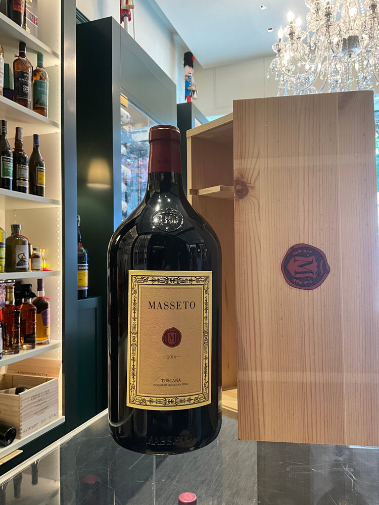 Masseto 2016 Double Magnum 3L