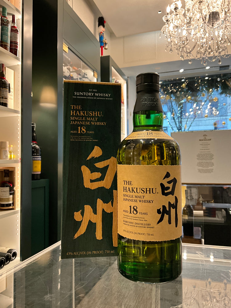 The Hakushu 18yo 750ml 43%abv