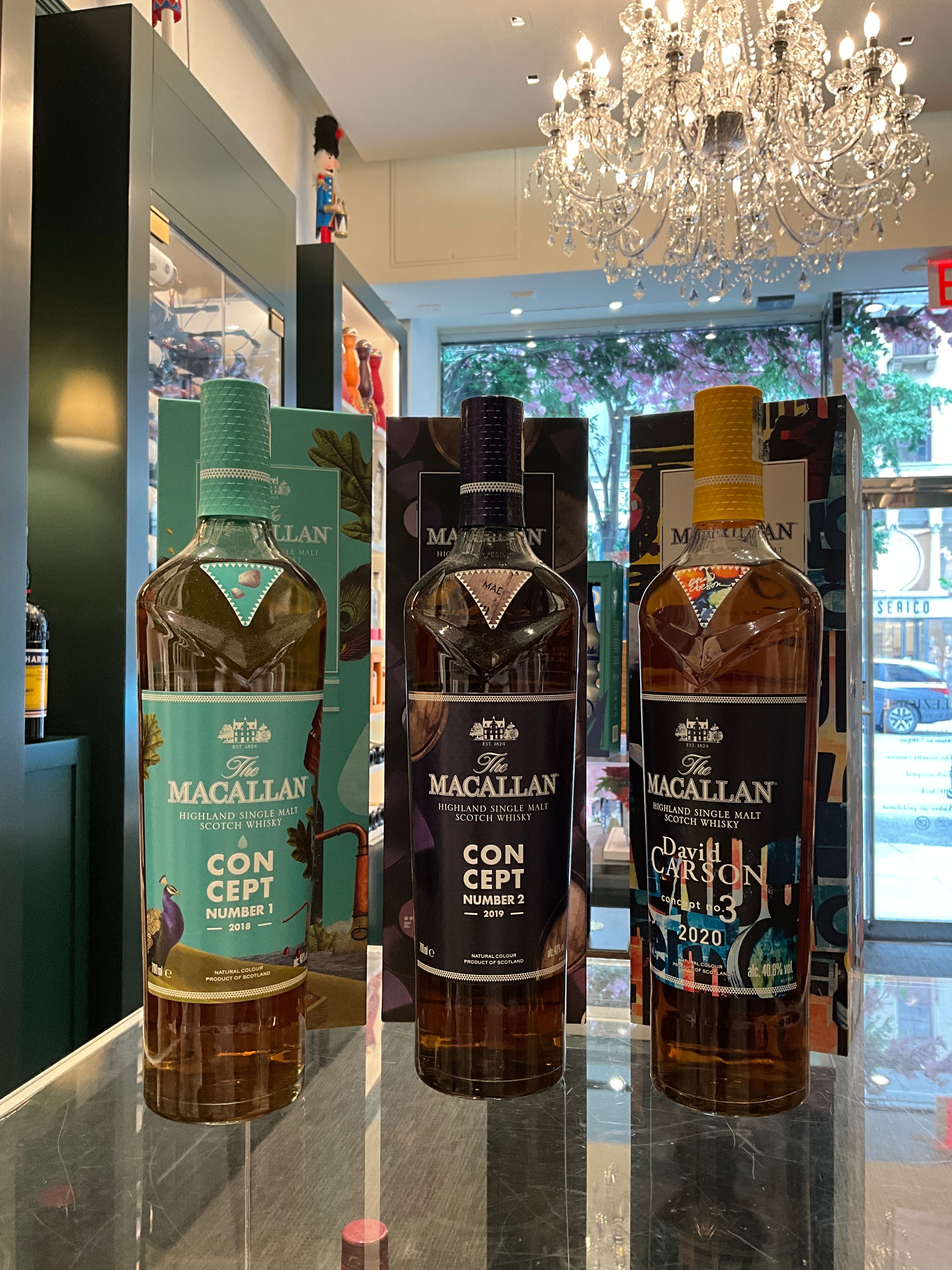Macallan Concept Collection No 1-2-3 x 700ml