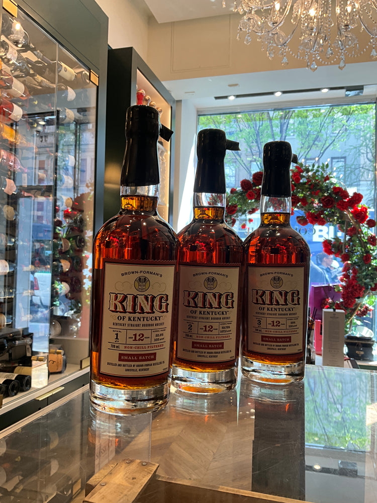 King Of Kentucky 12yo Small Batch 1-2-3 Collection (3 bottles) 750ml