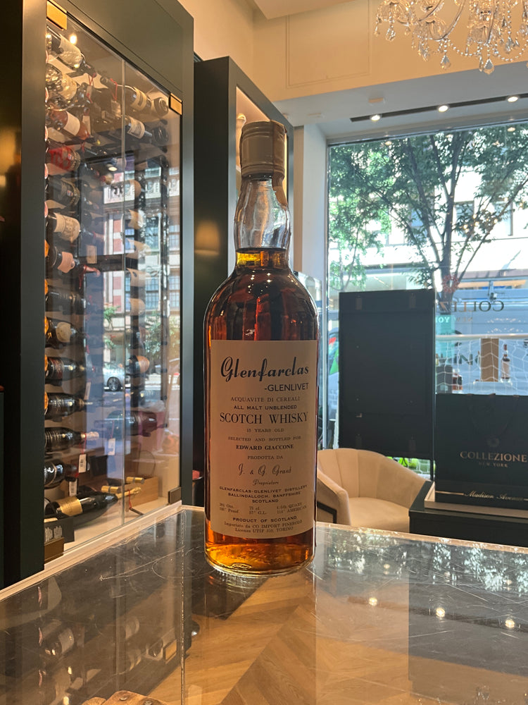 Glenfarclas 15yo 1970s Edward Giaccone 75cl 57%abv