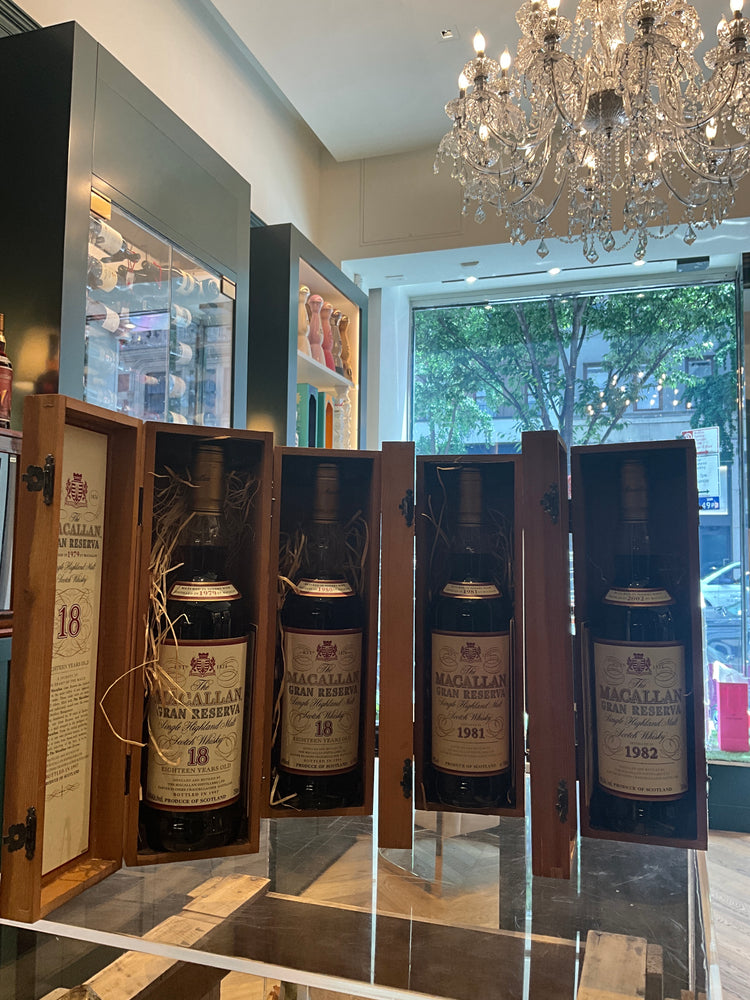The Macallan 18yo Gran Reserva Collection 1979/1980/1981/1982