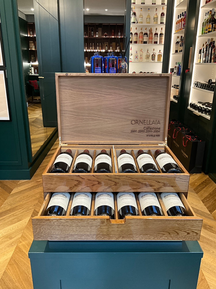 Ornellaia Vertical Collezione 2001-2002-2003-2004 750ml 12 bottles OWC 1 of 600 cases