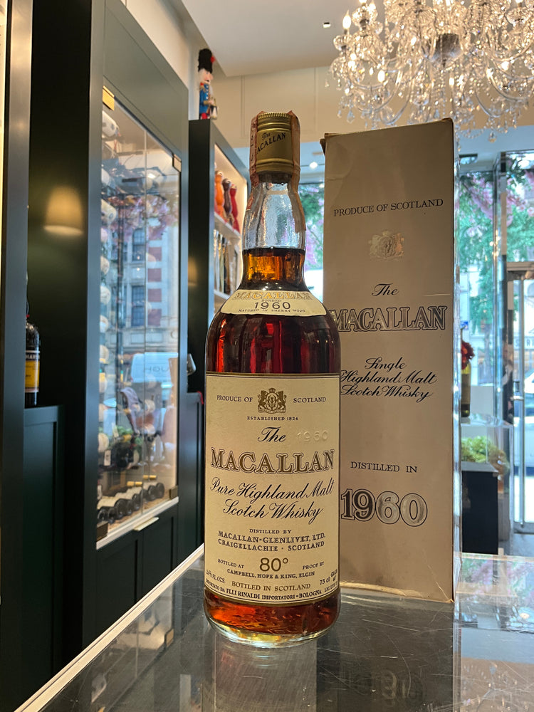 Macallan 1960 80proof 75cl Campbell, Hope & King