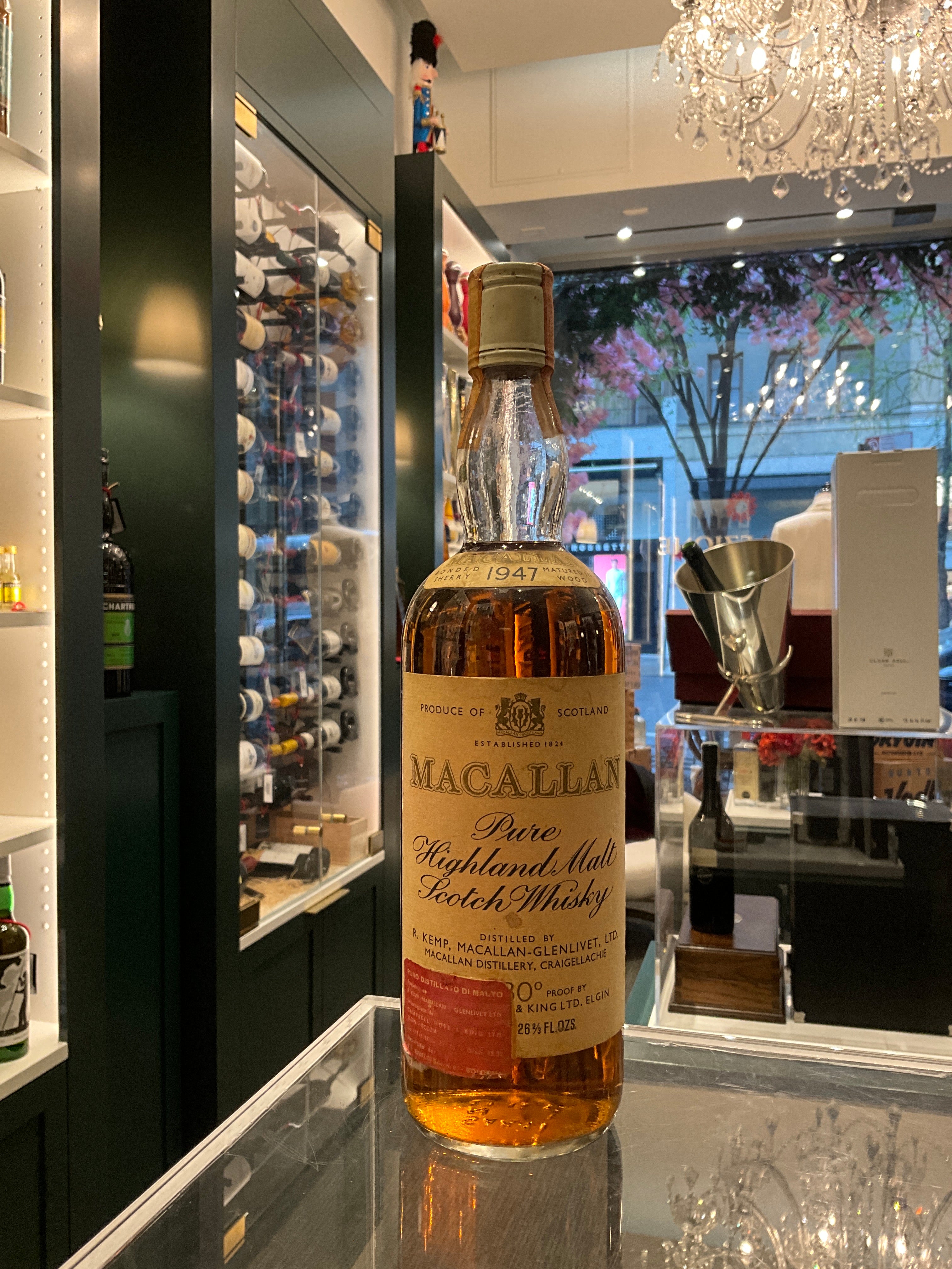 Macallan 1947 80proof 75cl Campbell, Hope & King