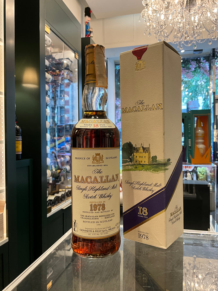 Macallan 1978 18yo 70cl 43%abv