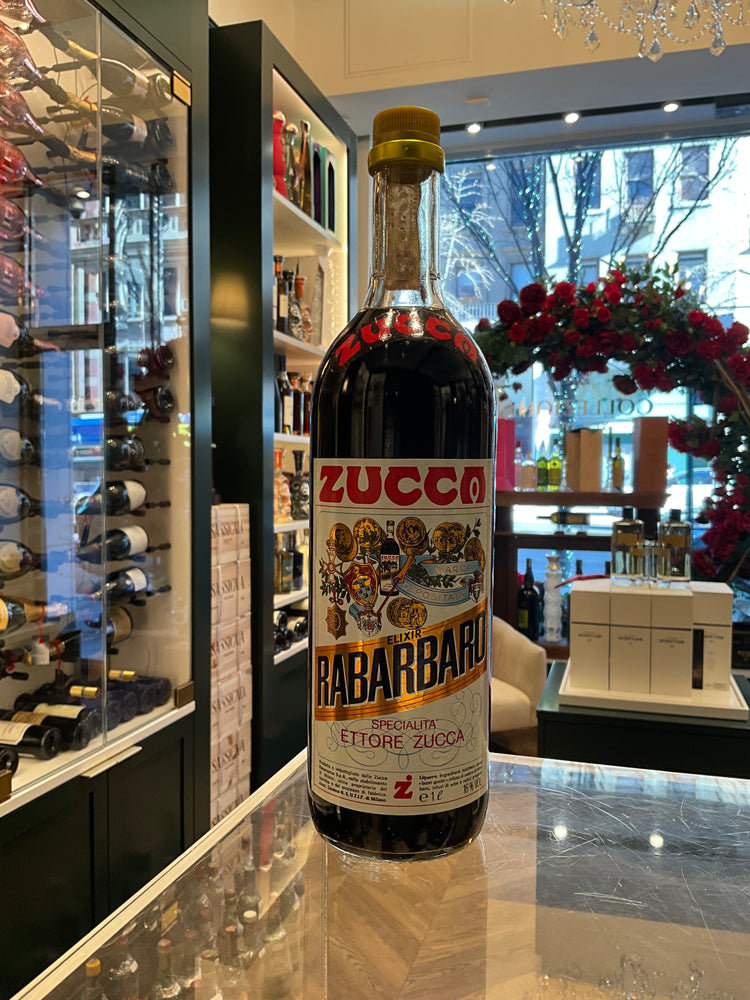 Zucca Elixir Rabarbaro 1980s 100cl 16%abv