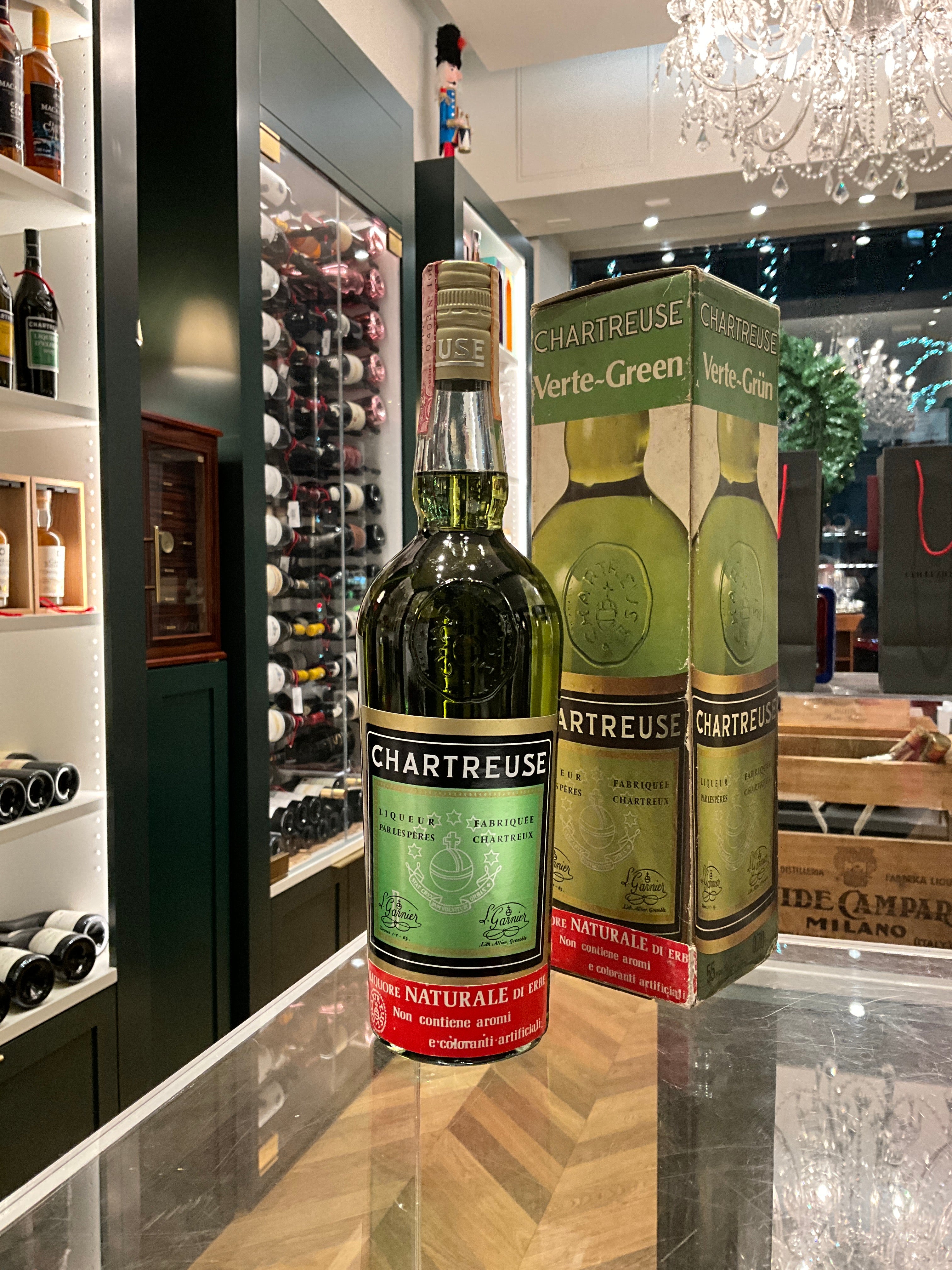 ワイン CHARTREUSE Chartreuse 1970s Green Voiron 70cl 55%abv