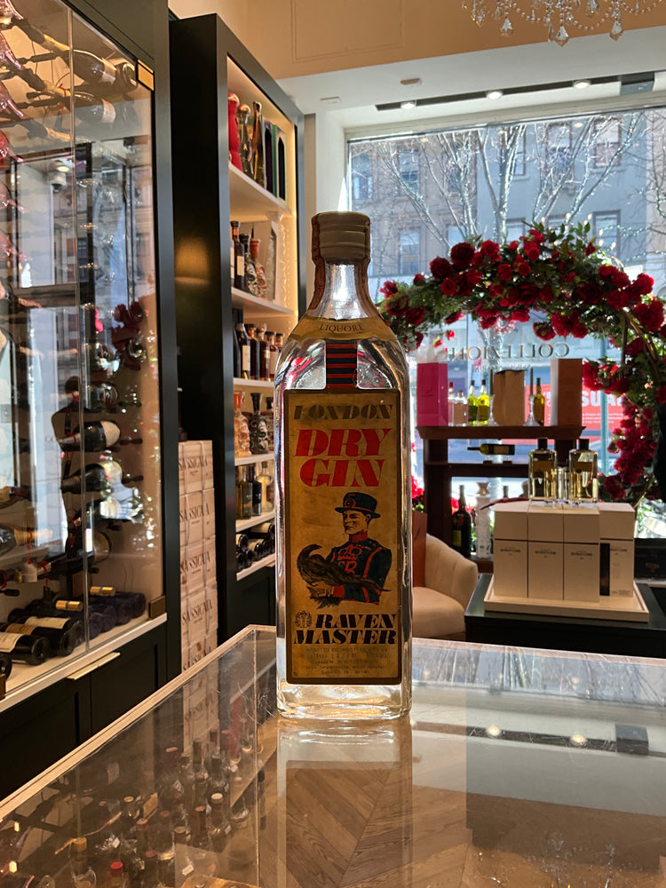 Raven Master 1970s London Dry Gin 75cl 40%abv