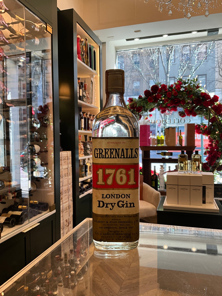 Greenalls’ 1761 London Dry Gin 1960s 75cl 43%abv