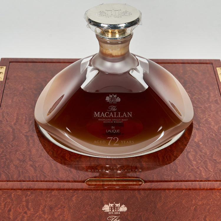 Macallan 72yo - Lalique Genesis Decanter