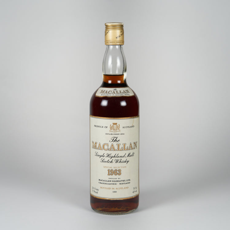 Macallan 1963 first release