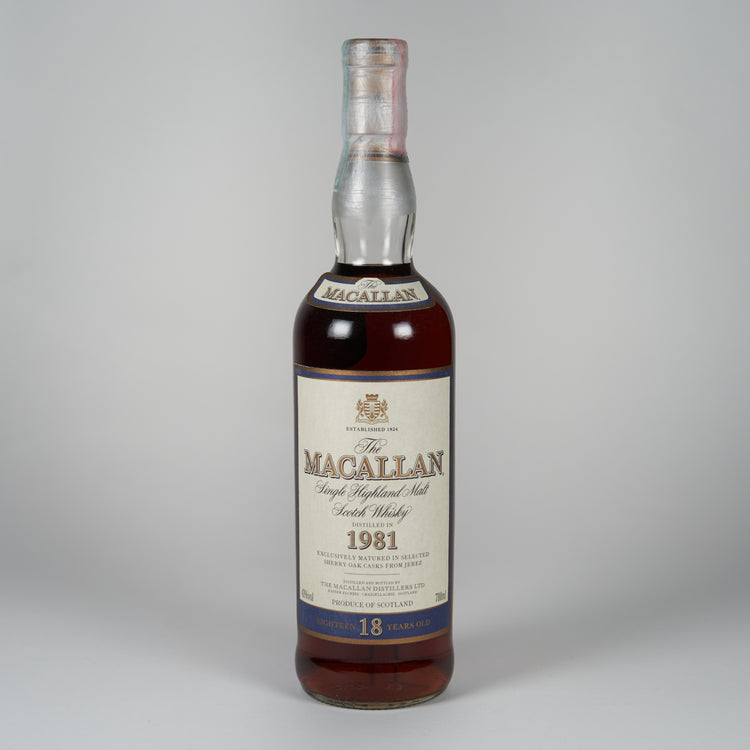 Macallan 1981 18yo first release