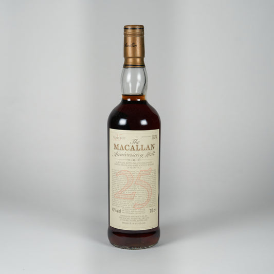 Macallan 25yo anniversary malt red OWC