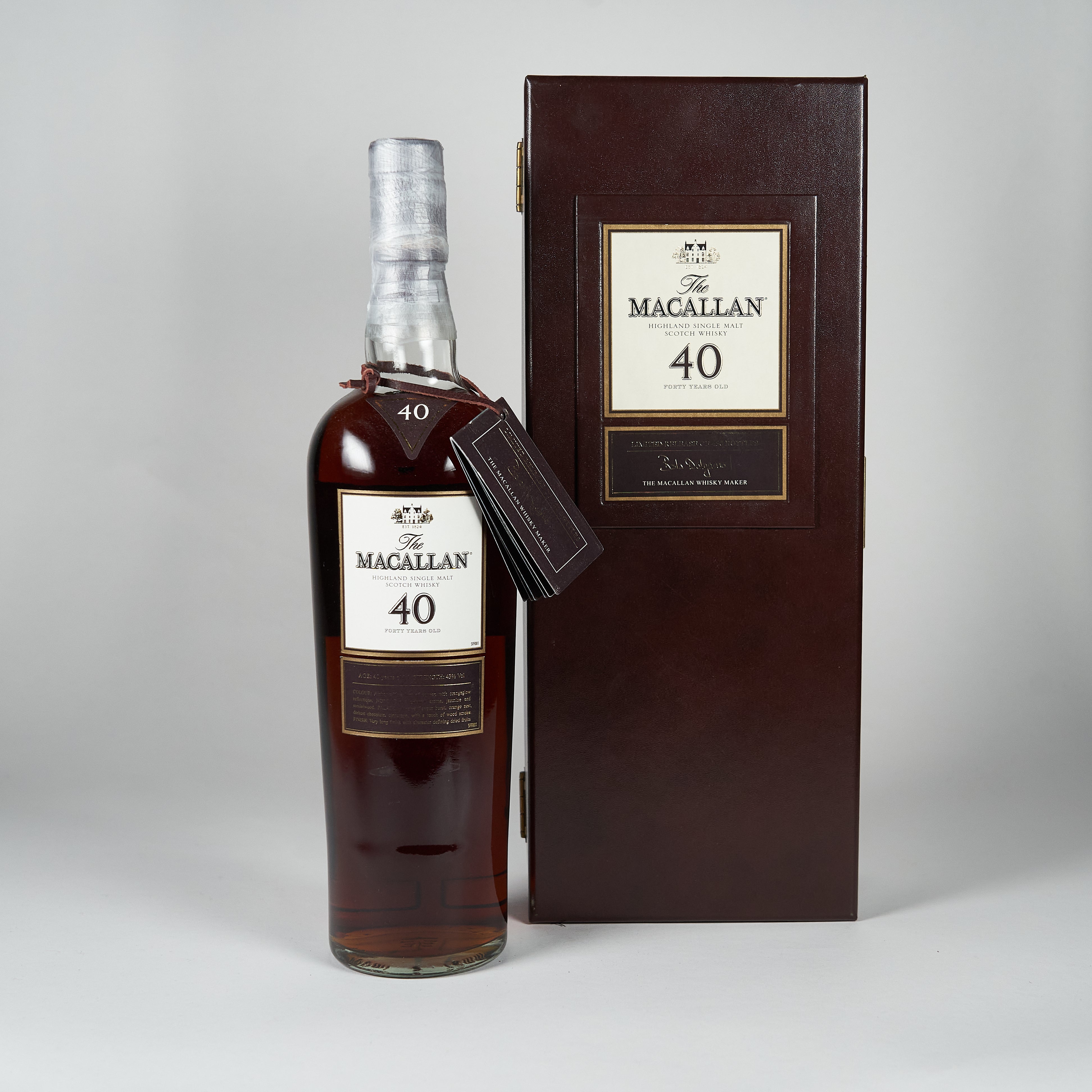 The Macallan 40yo 2005 release 700ml 43%abv