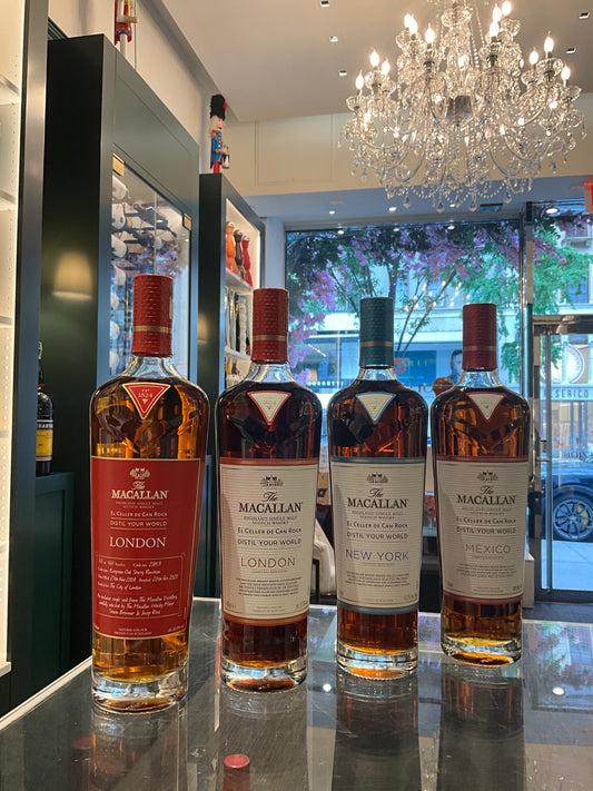 The Macallan Distil Your World Collection 4 bottles Limited Edition
