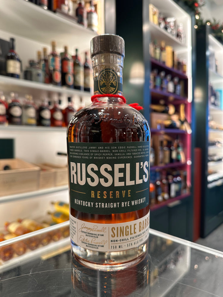 Russell’s Reserve Straight Rye Single Barrel 104 proof