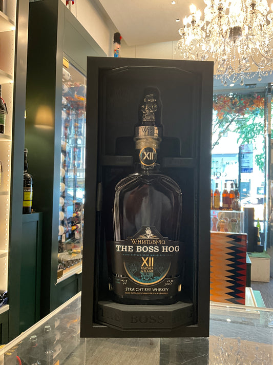 WhistlePig The Boss Hog XII “Feather & Flame” Straight Rye Whiskey 75cl 52.7%abv