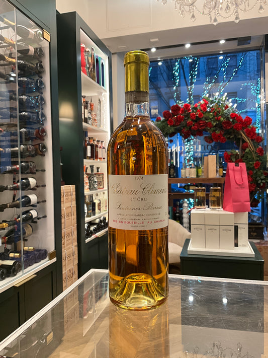 Chateau Climens 1974 Sauternes Barsac 750ml
