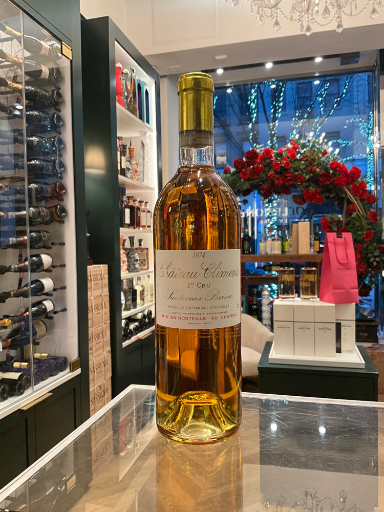 Chateau Climens 1974 Sauternes Barsac 750ml