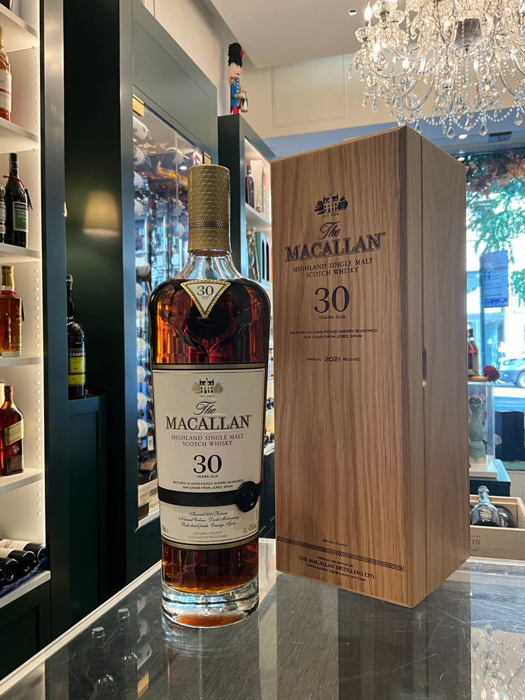 The Macallan 30yo 2021 Sherry Oak 700ml 43%abv