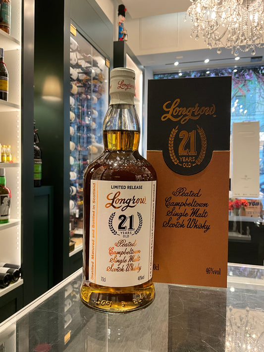 Longrow 21yo Peated Limited Release 70cl 46%abv