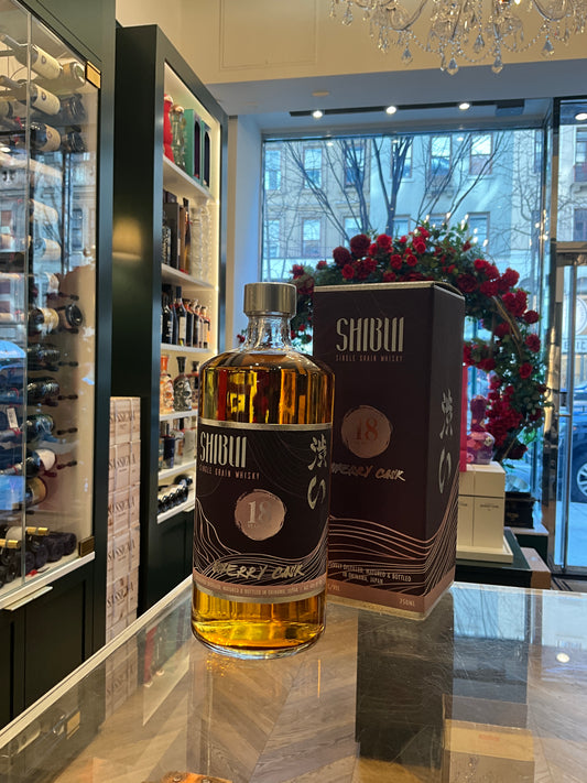Shibui 18yo Sherry Cask Single Grain Japanese Whisky 750ml 40%abv