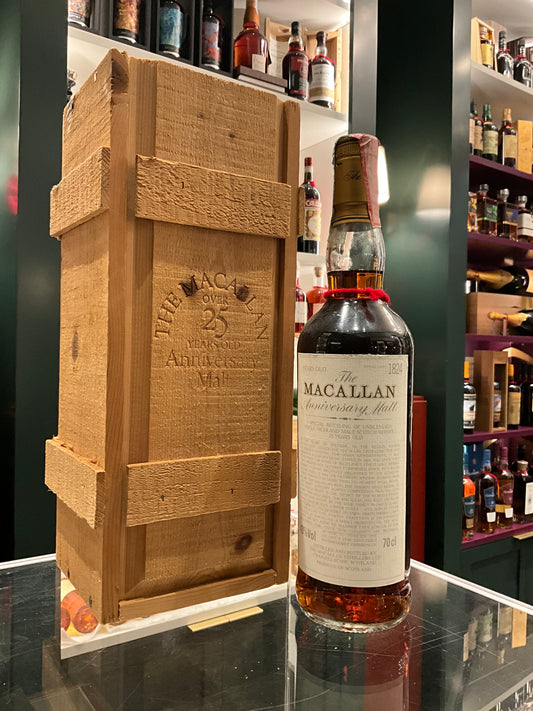 Macallan 25yo '2000s anniversary malt OWC