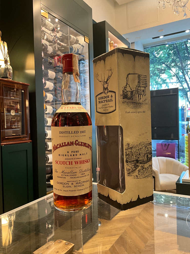 Macallan Glenlivet 1937 36yo Gordon Macphail Pinerolo Import 43%abv 75cl