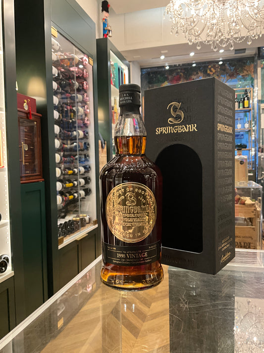 Springbank 1998 27yo Limited Edition 700ml 48.3%abv 1 of 1,500 bottles