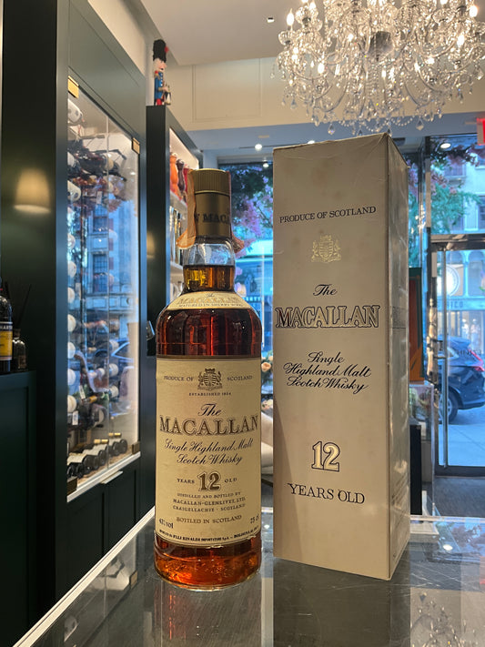 Macallan 12yo 1980s 75cl 43%abv F.lli Rinaldi