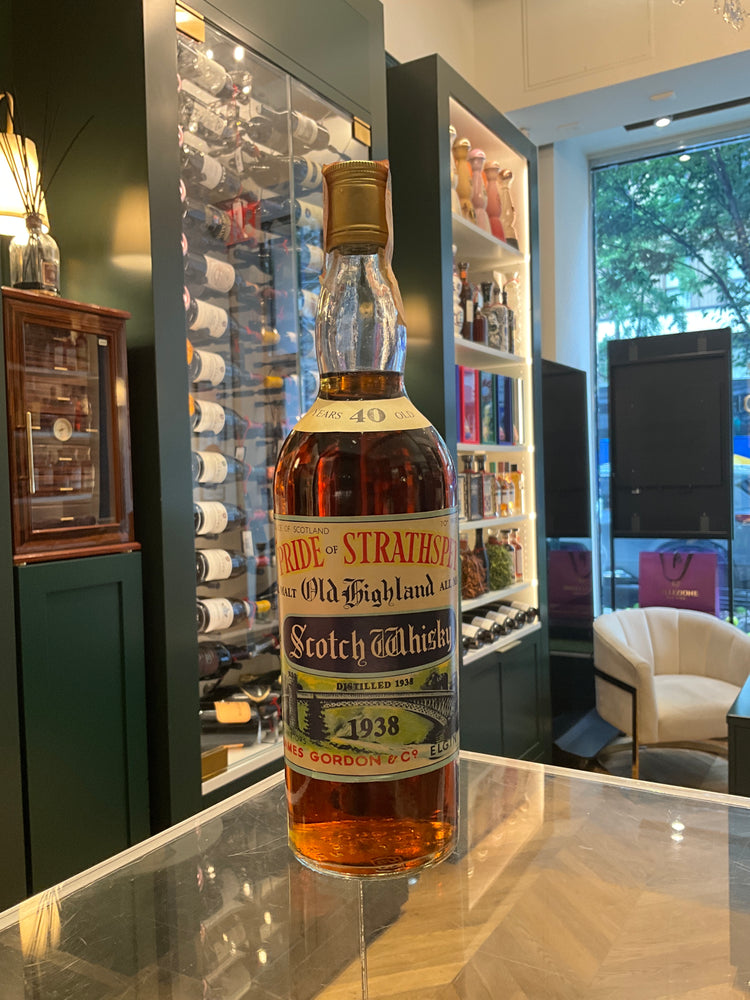 Pride of Strathspey Distilled in 1938 40yo 75cl 40%abv