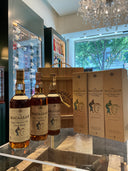 The Macallan 7yo 1980s Giovinetti & Figli Wooden Case 3 bottles selection 75cl 40%abv x 3