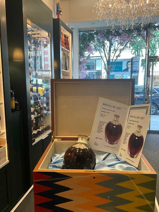 Luxury Spirit Company Macallan 1937 in Baccarat decanter 1L 40%abv