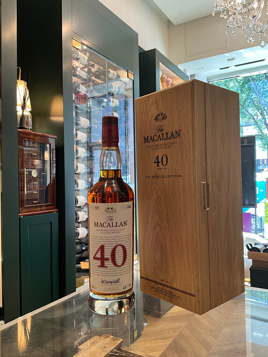 The Macallan Red Collection 40yo 2020 release 700ml 48.1%abv