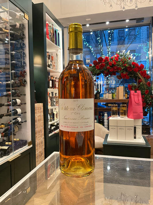 Chateau Climens 1977 Sauternes Barsac 750ml