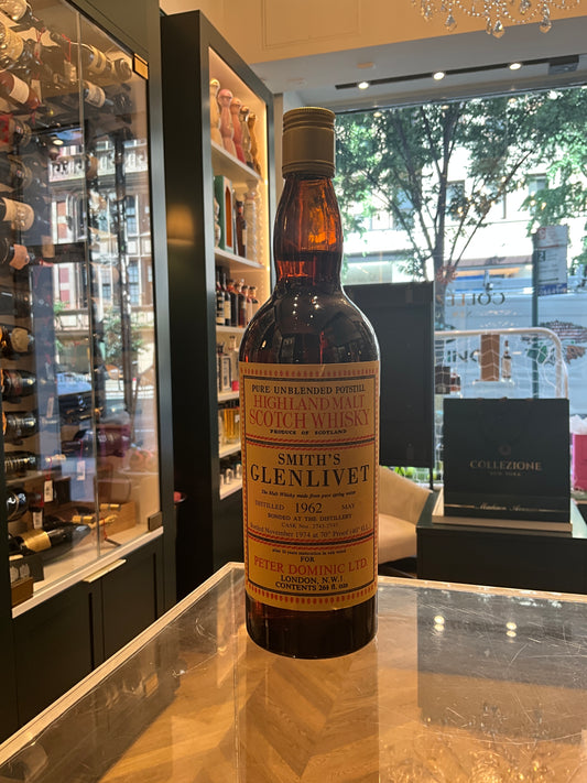 Smith’s Glenlivet 1962 bottled 1974 75cl 40%abv