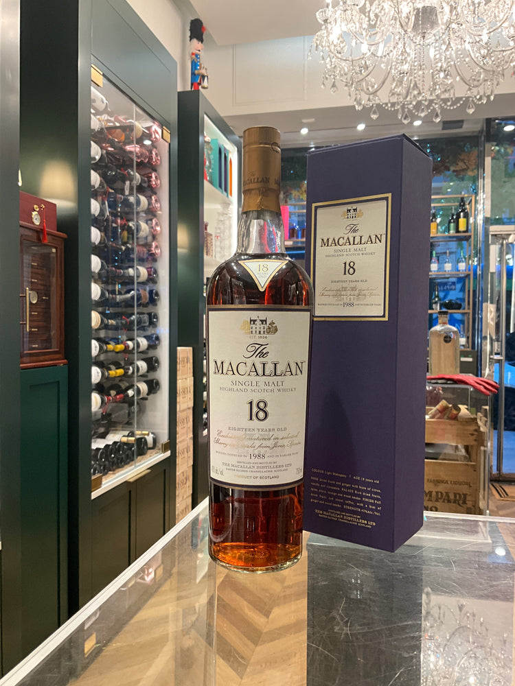 The Macallan 1988 18yo Sherry Oak 750ml 43%abv