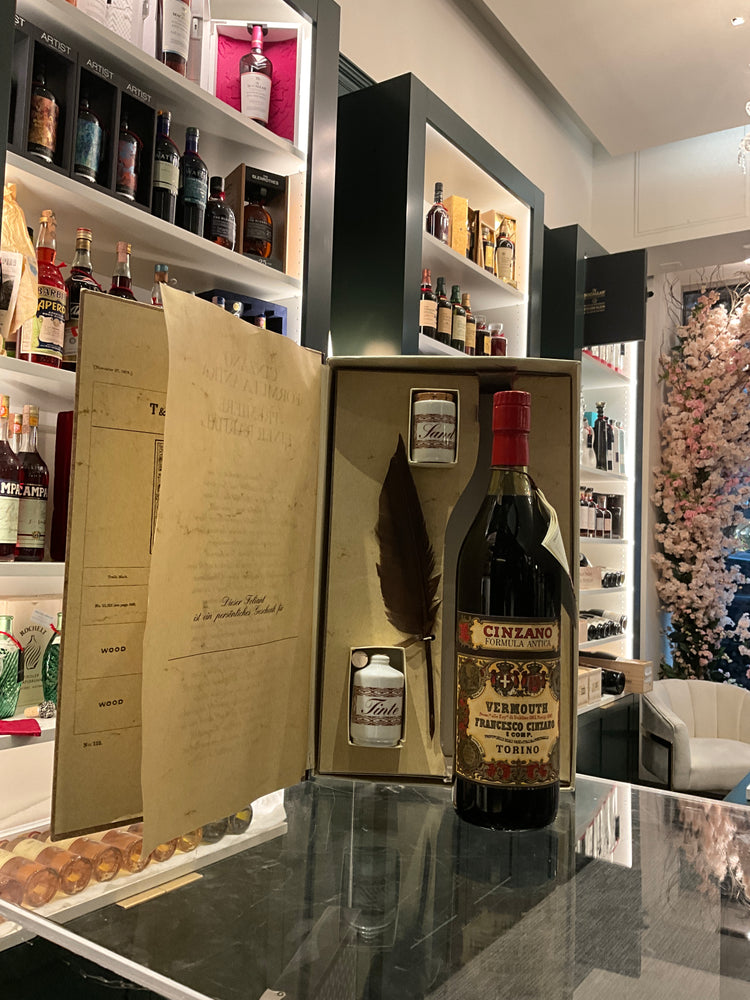 Cinzano Formula Antica Vermouth 1965 100cl 16.5% Gift Box