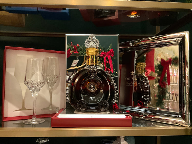 Louis XIII cognac 750ml set + Glasses & Tray