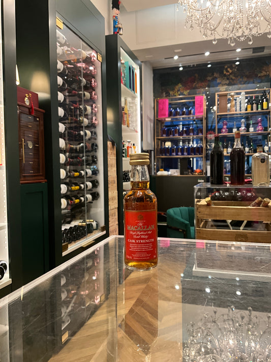 The Macallan Cask Strength 1990s Miniature 50ml 57.7%abv